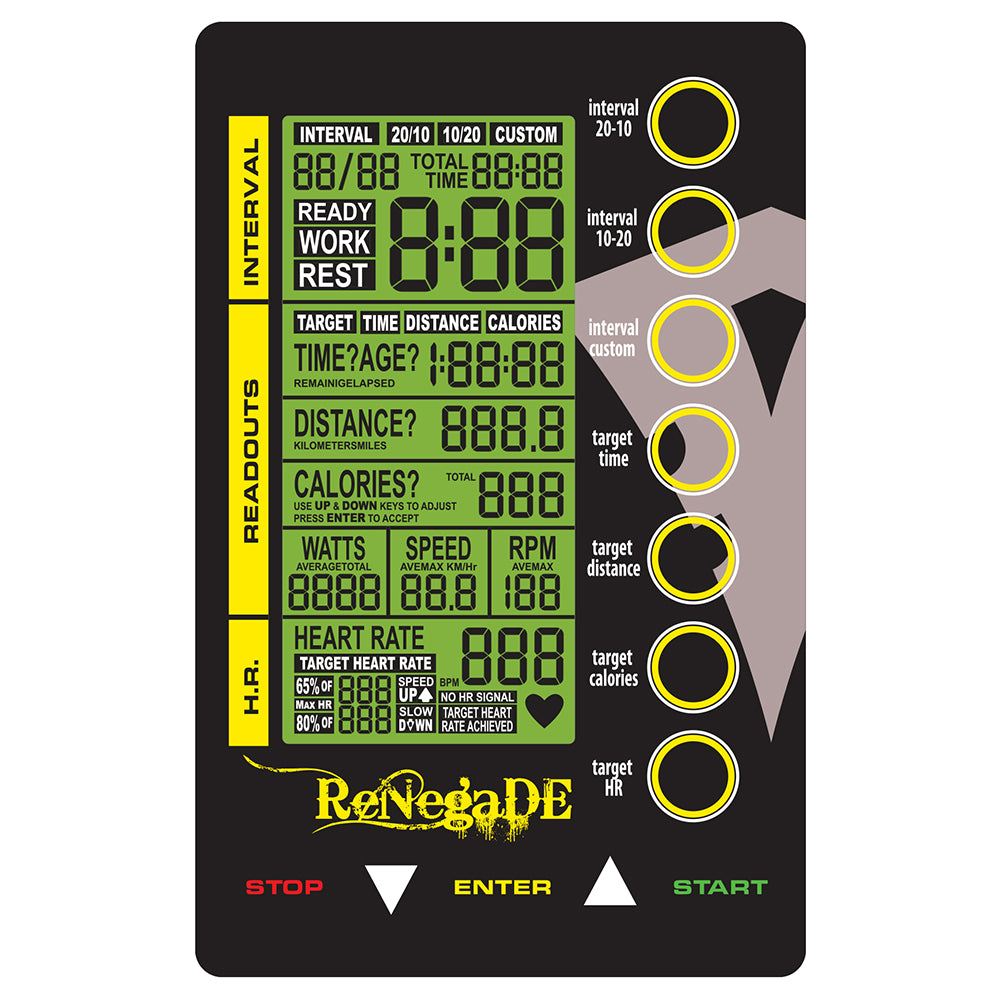 Evocardio Renegade Air Bike AB100
