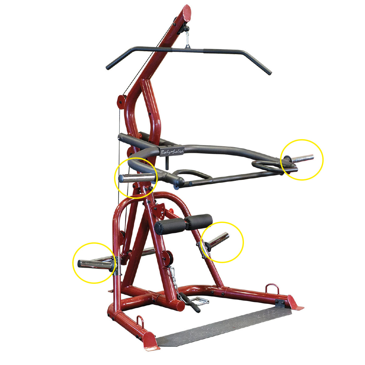 Body-Solid Adapter für die GLGS100 - GLGSWH25
