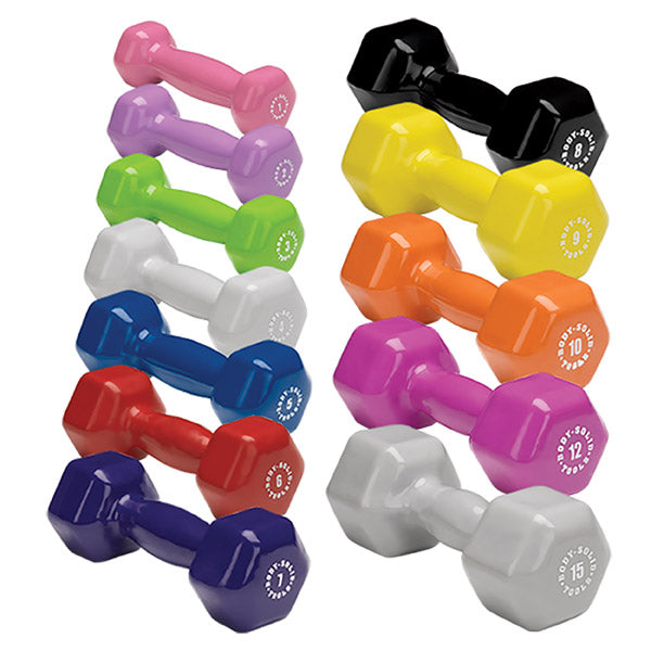 Outlet Body-Solid Tools Vinyl Dumbbells BSTVD
