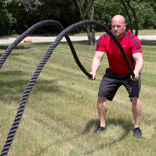 Body-Solid Tools Fitness Training Ropes BSTBR