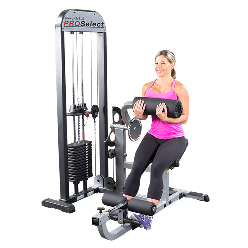 Body-Solid Selectorized Ab & Back Machine GCAB-STK