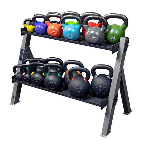 Body-Solid Dual Dumbbell & Kettlebell Rack GDKR100
