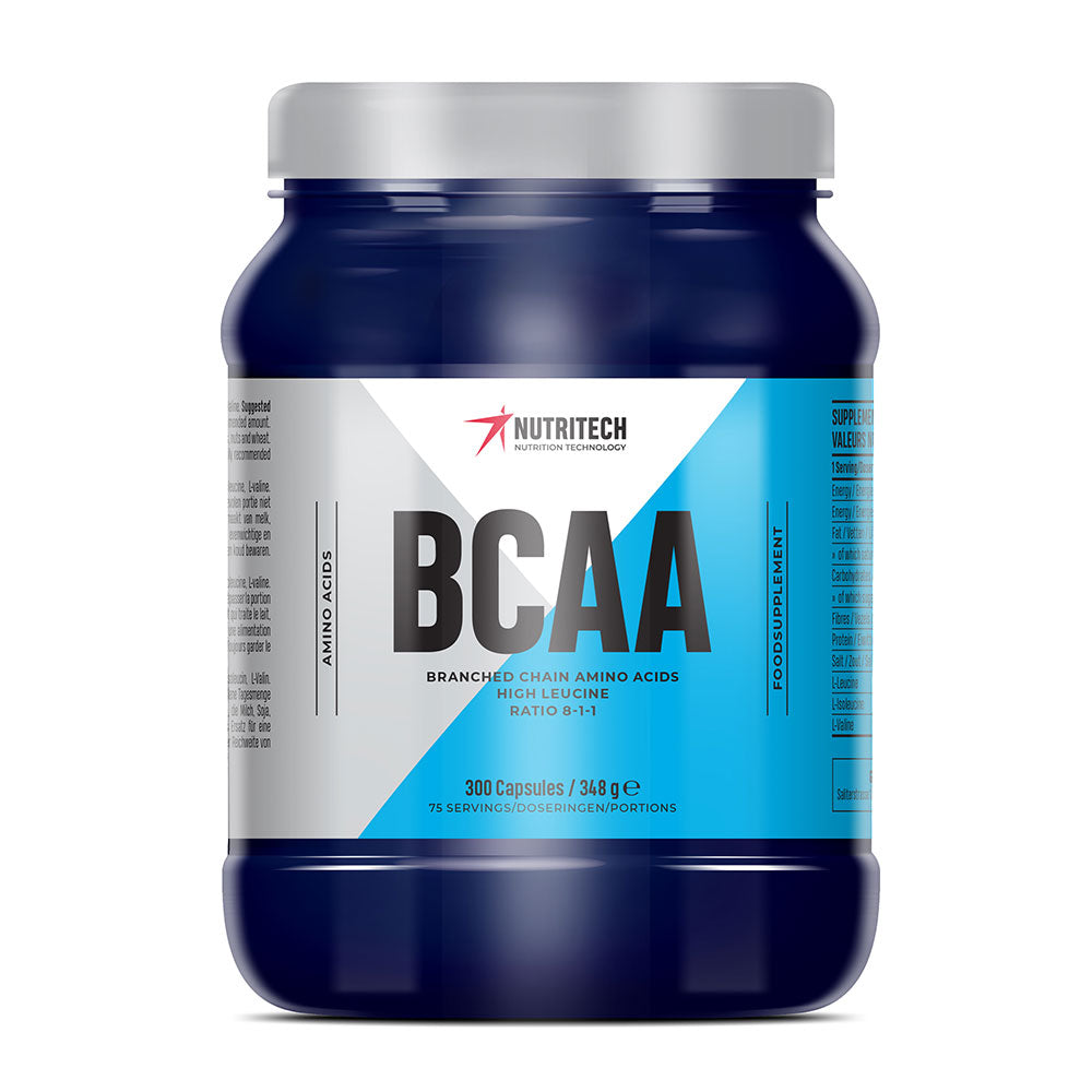 Nutritech BCAA Kapseln 8:1:1 NTBCAA