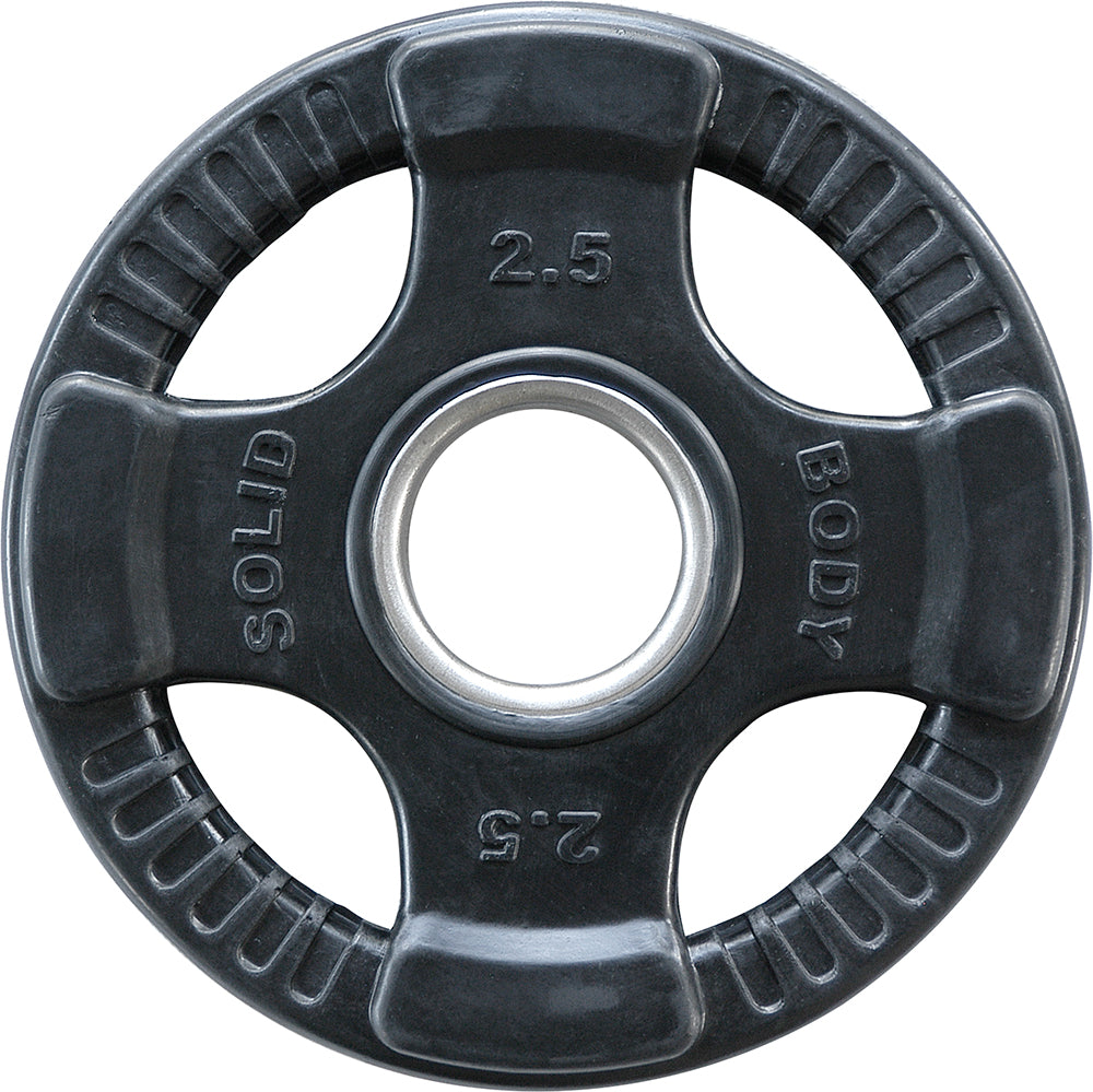 Body-Solid Rubber 4 Grip Olympiaplatten ORTK