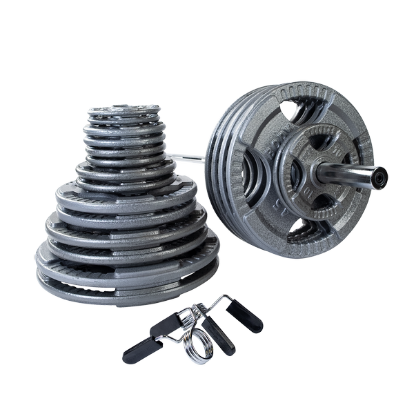 Body-Solid 120 kg Olympic Weight Plates in Crate OPTKS120