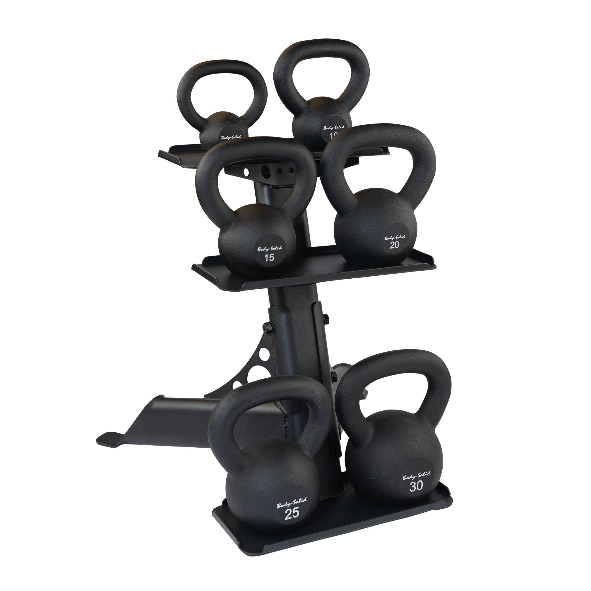 Body-Solid 3-Pair Kettlebell Rack GDKR50B