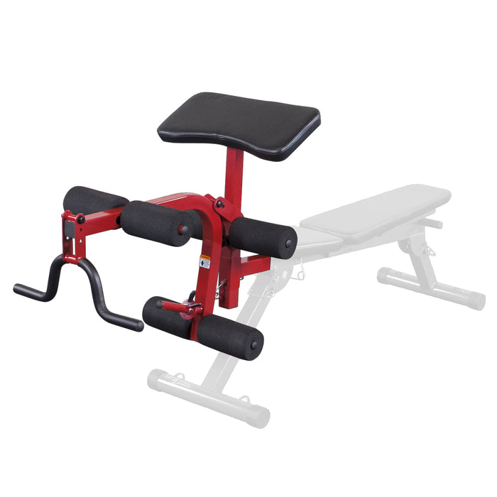 Best Fitness Leg Developer and Preacher Curl Attachment BFPL10