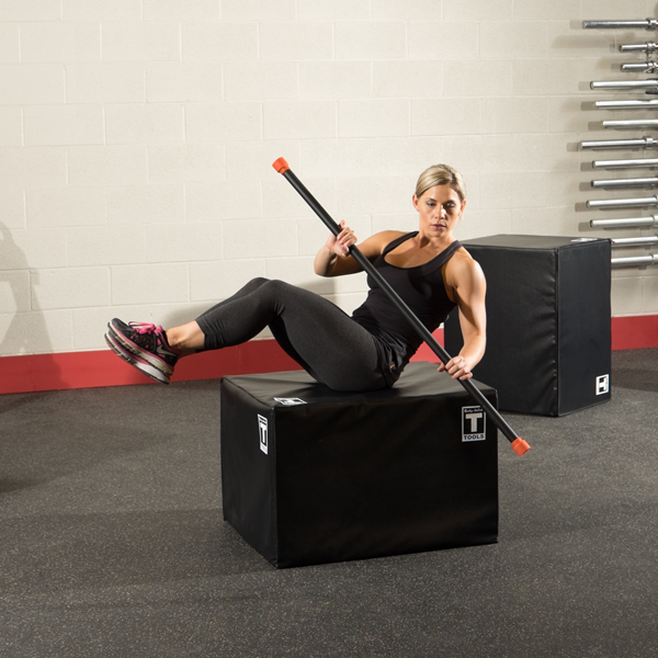 Body Solid Tools Soft-Sided Plyo Box BSTSPBOX