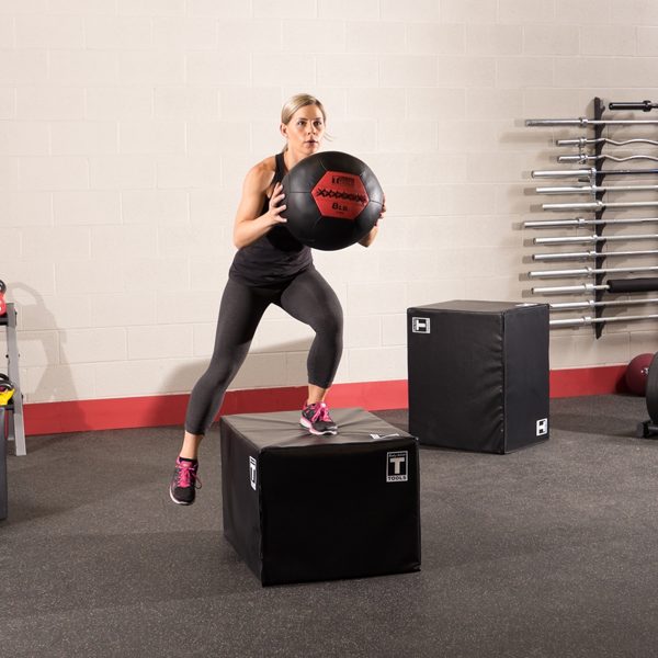 Body Solid Tools Soft-Sided Plyo Box BSTSPBOX