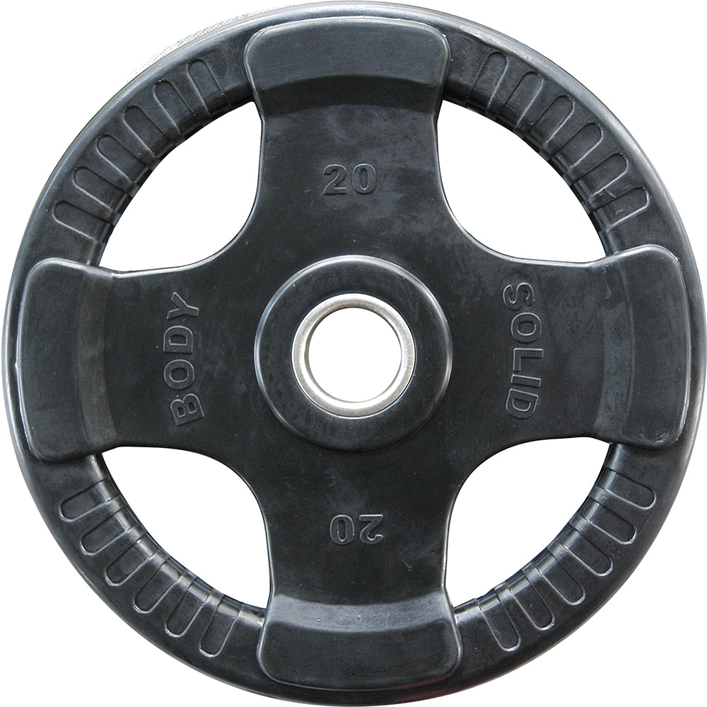 Body-Solid Rubber 4 Grip Olympiaplatten ORTK