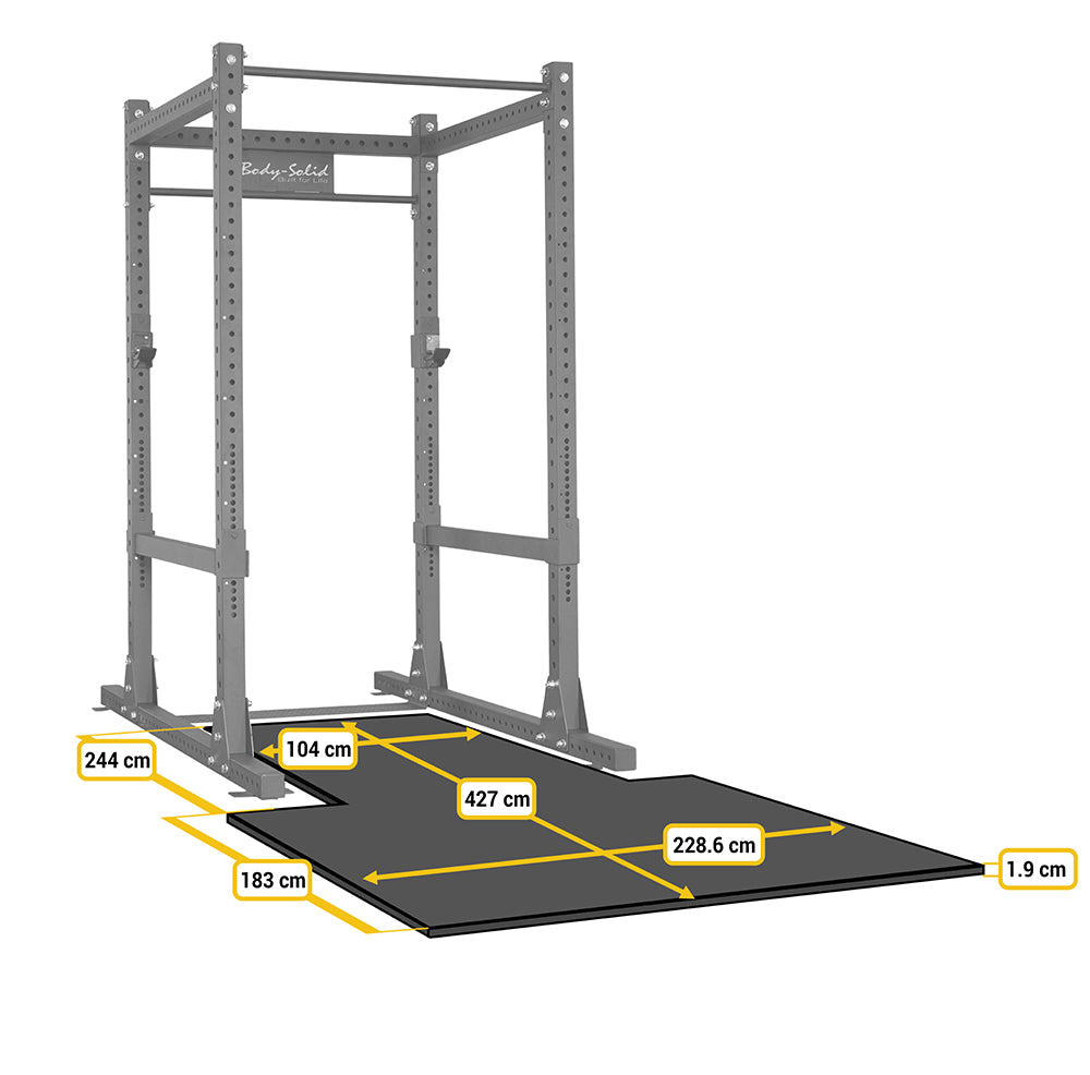 Pro Clubline Power Rack Floor Mat SPRPLATFORM